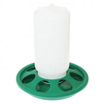 Karmnik dla piskląt i przepiórek zakręcany z zasobnikiem 1 kg